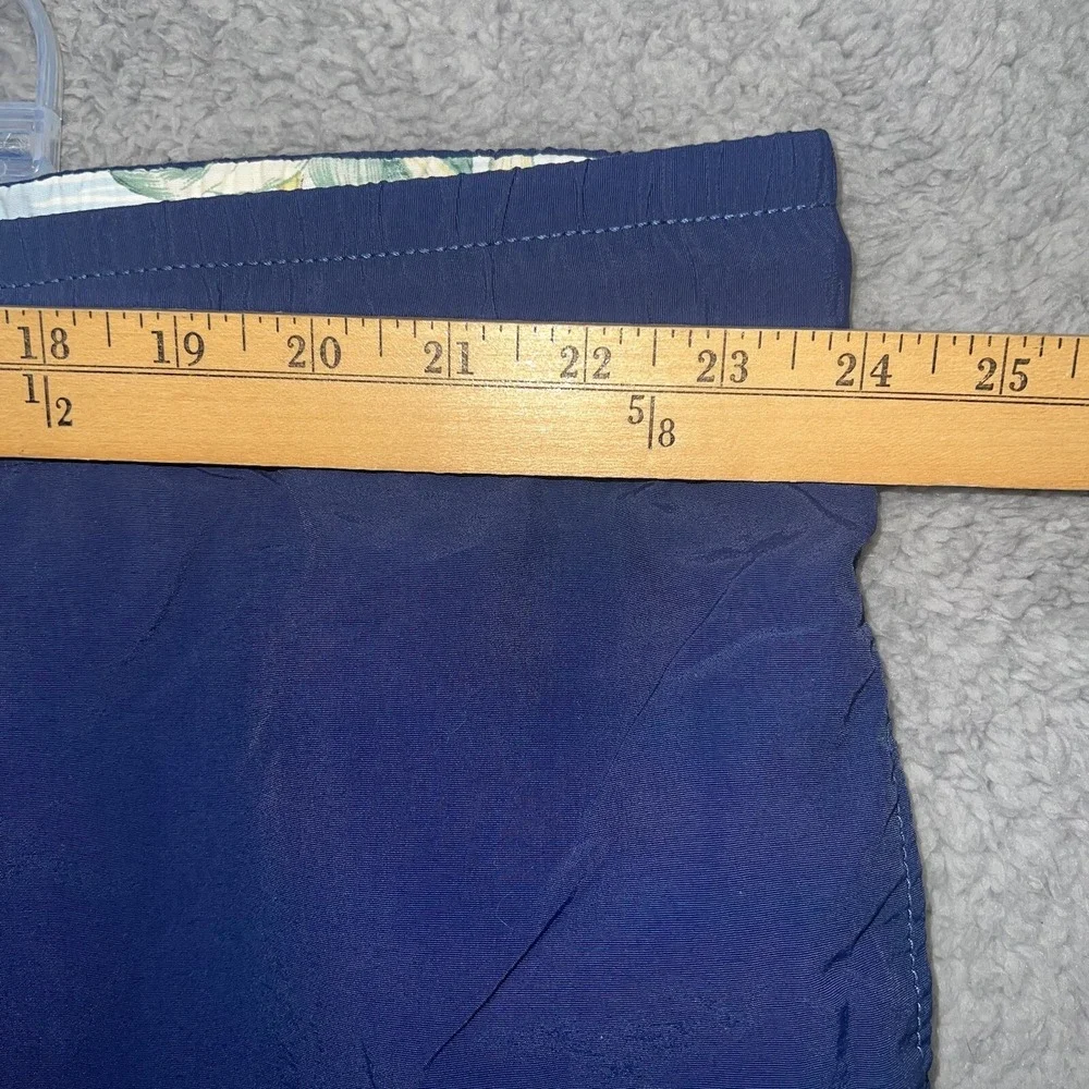 Tommy‎ Bahama Relax Shorts Men's Size 2XL XXL Blue Mesh Lined Swim Trunks Board